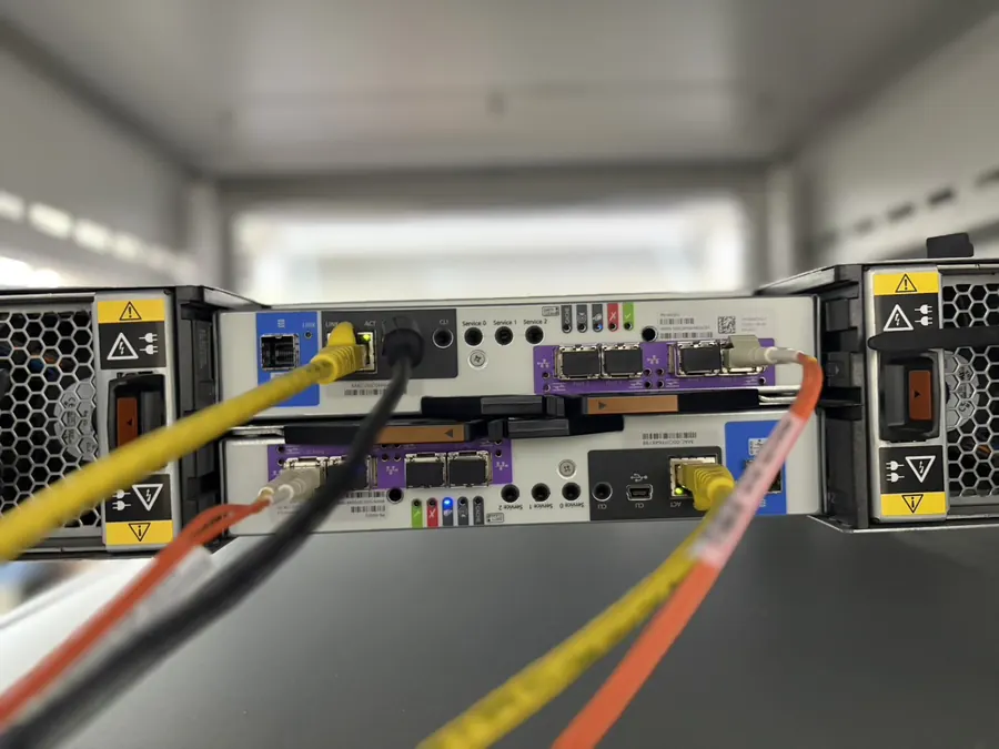 งานตรวจเช็ค SERVER DELL EMC POWER VAULT ME4024