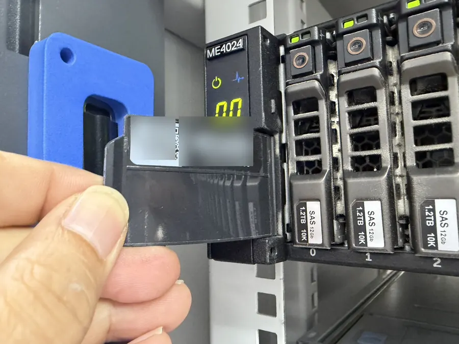 งานตรวจเช็ค SERVER DELL EMC POWER VAULT ME4024